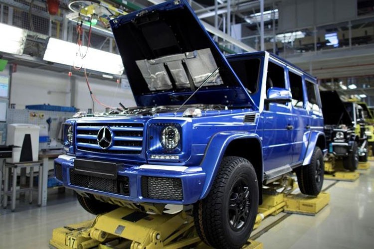 Sieu xe SUV Mercedes G-Class thu 300.000 xuat xuong-Hinh-3